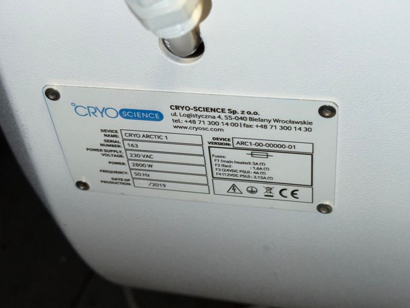 2019 Cryo Arctic used cryotherapy machine, New York, USA - photo 3