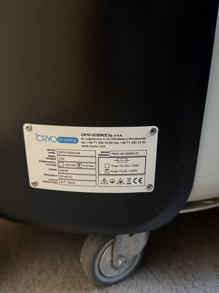 2019 Cryo Penguin local cryotherapy device - photo 2