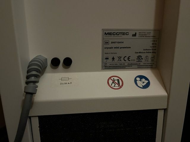 2020 Mecotec Cryoair Mini, USA used cryotherapy device - photo 3