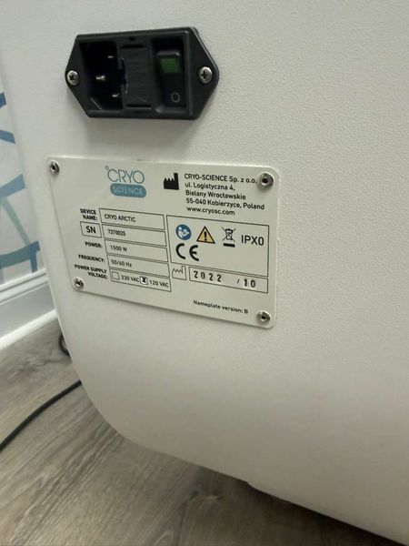 2022 °CRYO Arctic used cryotherapy machine, Miami, USA - foto 13