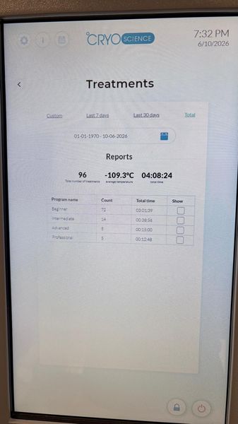 2022 °CRYO Arctic used cryotherapy machine, Miami, USA - foto 6