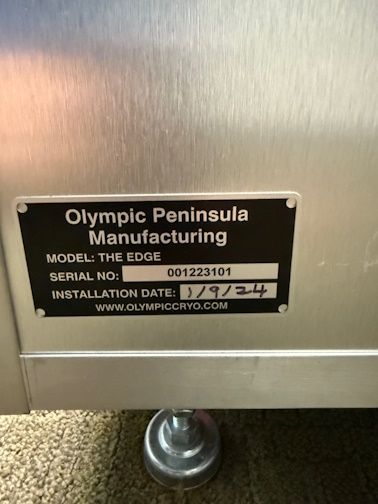 2024 The Edge by Olympic Peninsula, USA used cryotherapy machine - photo 4